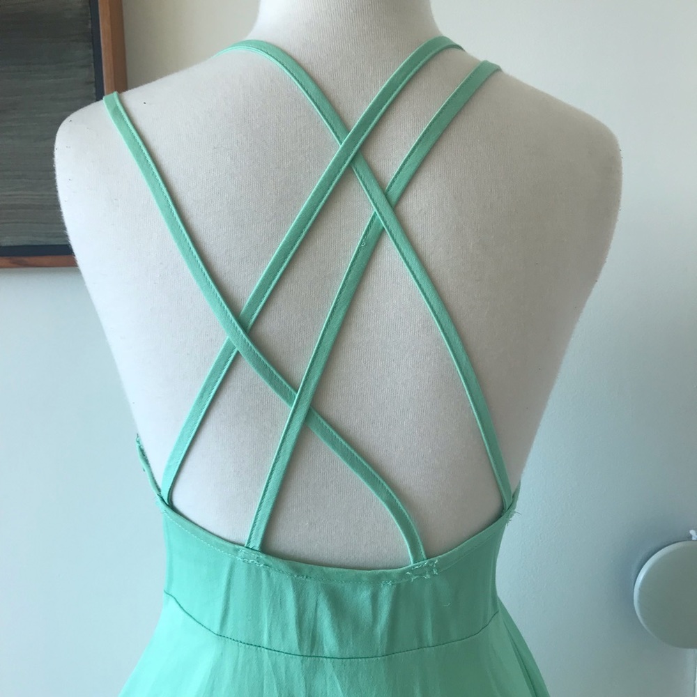 Mint Green Nasty Gal Dress - Picture 3 of 5